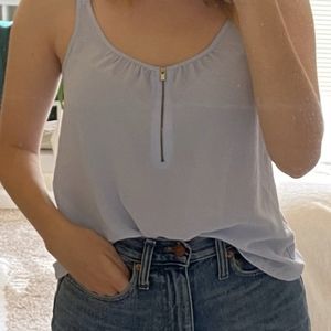 Express quarter zip tank black